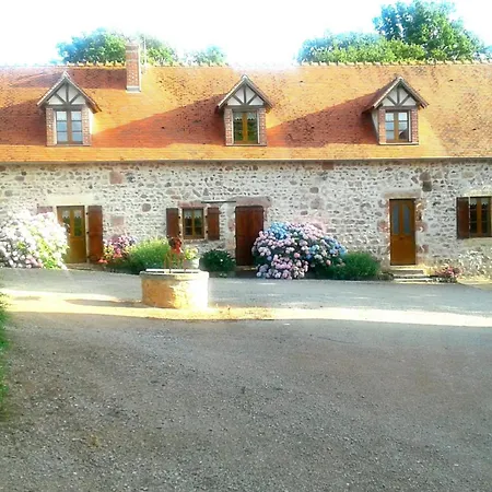 Maison De Ferme Restauree Avec Animaux Admis, Proche Du Cher - Fr-1-489-270 Ferienhaus