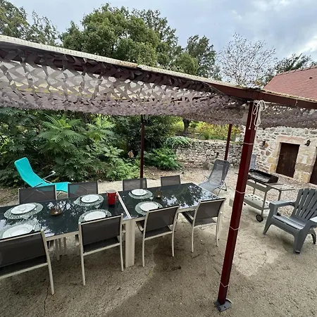 Maison De Ferme Restauree Avec Animaux Admis, Proche Du Cher - Fr-1-489-270 Ferienhaus